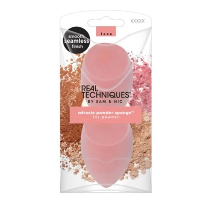Real Techniques Miracle Powder Sponge Set 2 Piezas - Orient Perfumes Portugal