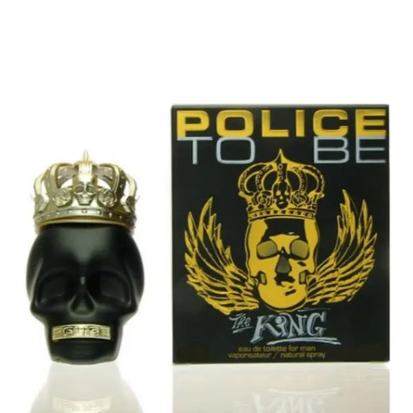 Police To Be The King Eau De Toilette Spray 125ml - Orient Perfumes Portugal