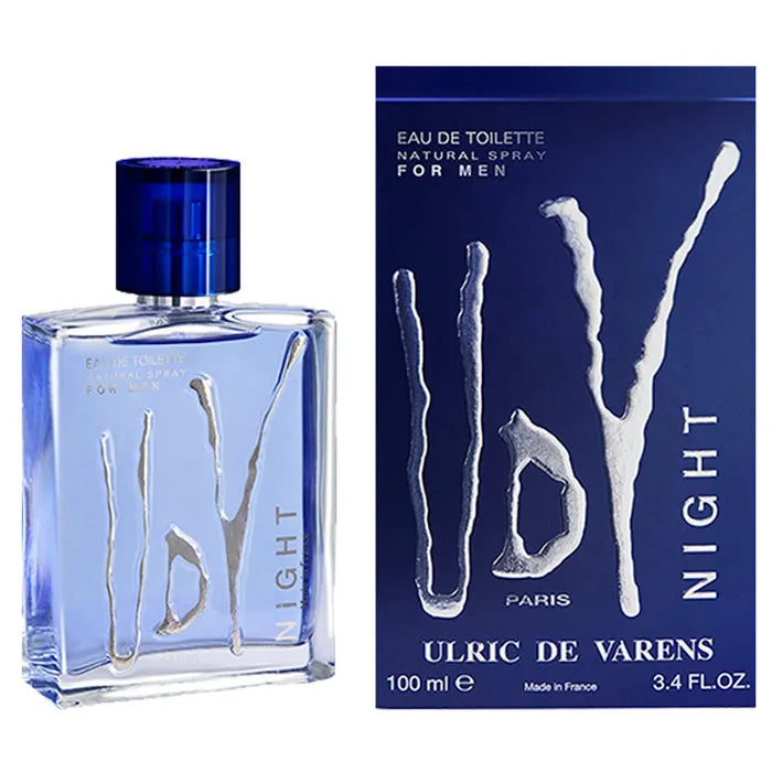 Ulric De Varens Night For Men Eau De Toilette Spray 100ml - Orient Perfumes Portugal