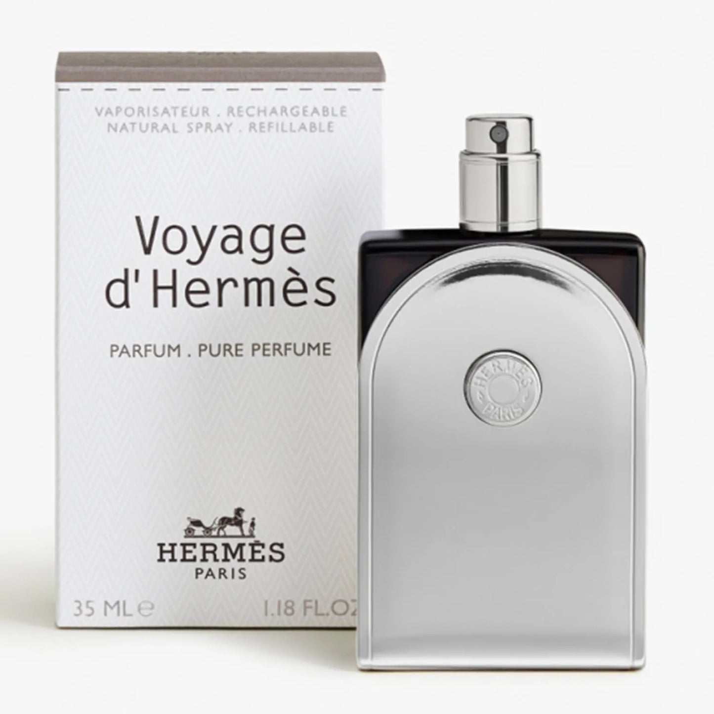 Hermès Hermes Voyage D'hermes Pure Perfume Recargable 35ml - Orient Perfumes Portugal