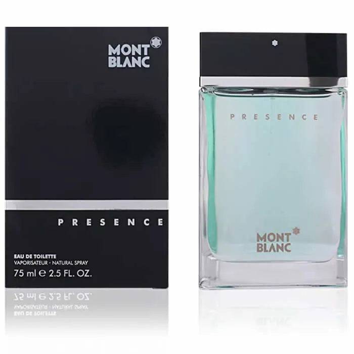 Montblanc Presence Men Eau De Toilette Spray 75ml - Orient Perfumes Portugal