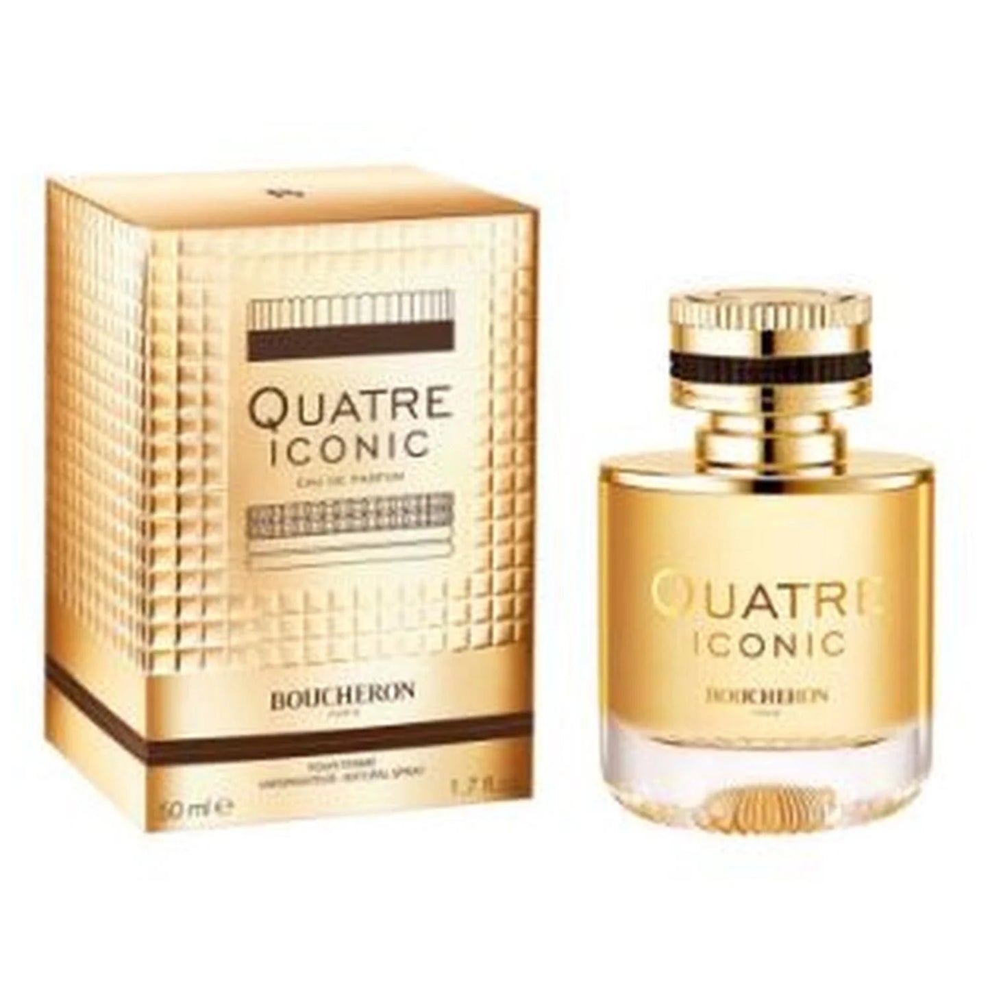 Boucheron Quatr Iconic Eau De Parfum Pour Femme 50ml Spray - Orient Perfumes Portugal