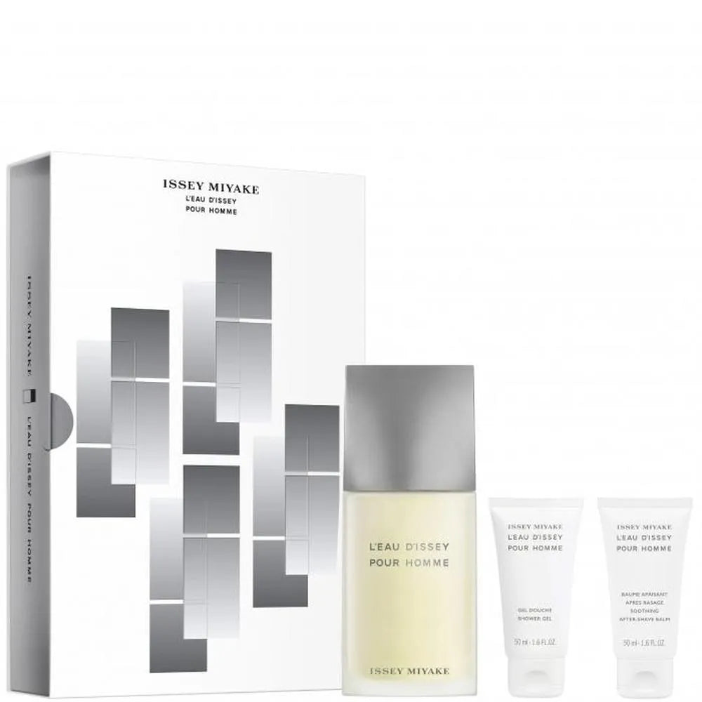Issey Miyake D'issey Homme Eau De Toilette 125ml Gel Ducha 50ml After Shave 50ml - Perfume Original na Orient Perfumes Portugal