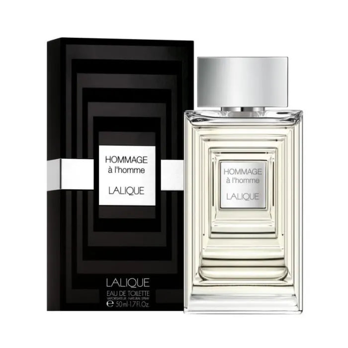 Lalique Hommage A L'Homme Eau De Toilette Spray 50ml - Orient Perfumes Portugal
