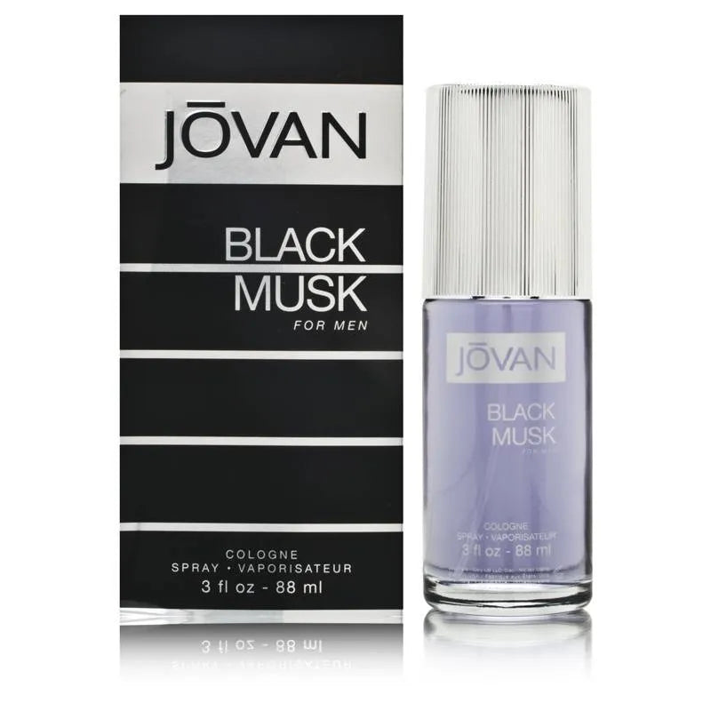 Jovan Black Musk Men Eau De Cologne Spray 88ml - Perfume Original na Orient Perfumes Portugal