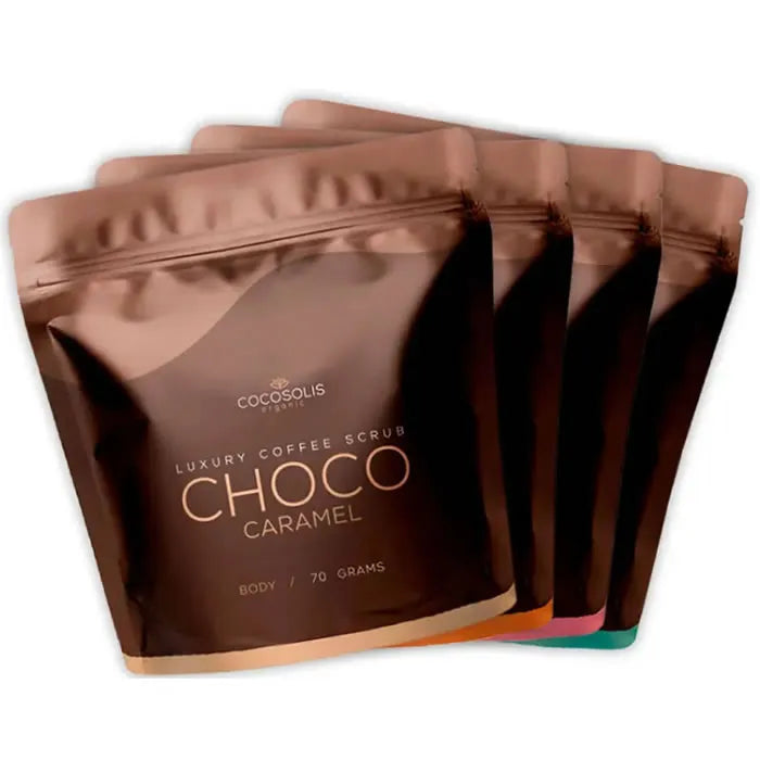 Cocosolis Luxury Coffee Scrub Box Set 4 Piezas - Orient Perfumes Portugal