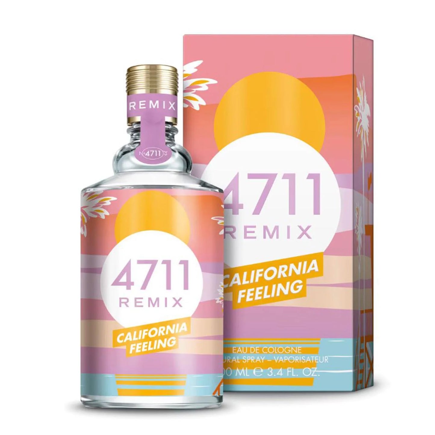 4711 Remix California Feeling Eau De Cologne 100ml - Orient Perfumes Portugal
