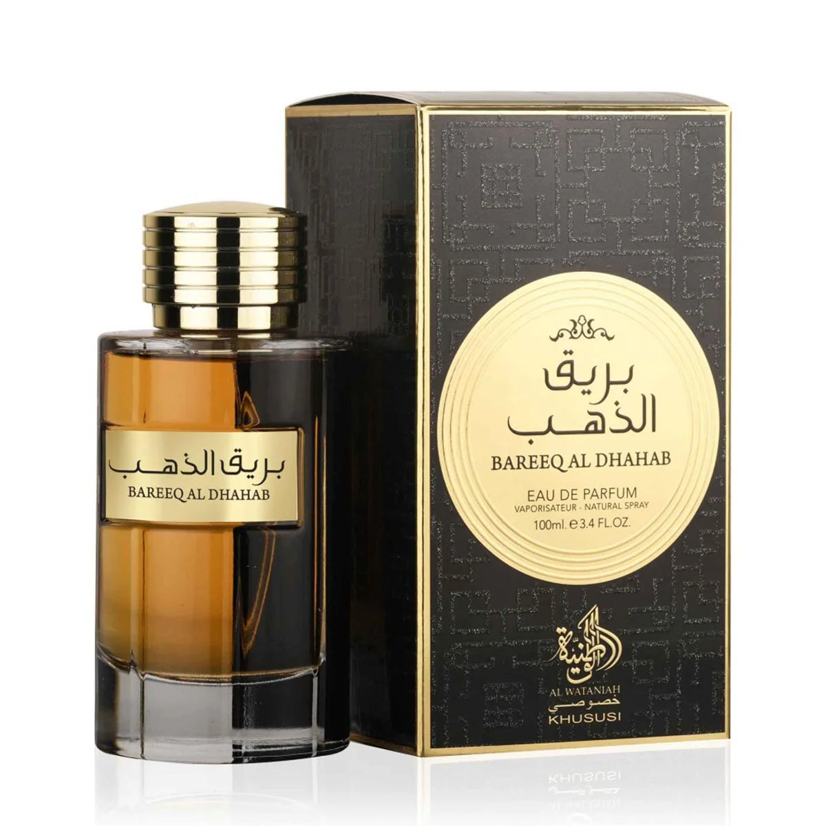 Al Wataniah Bareeq Al Dhahab Eau De Parfum 100ml Spray - Orient Perfumes Portugal