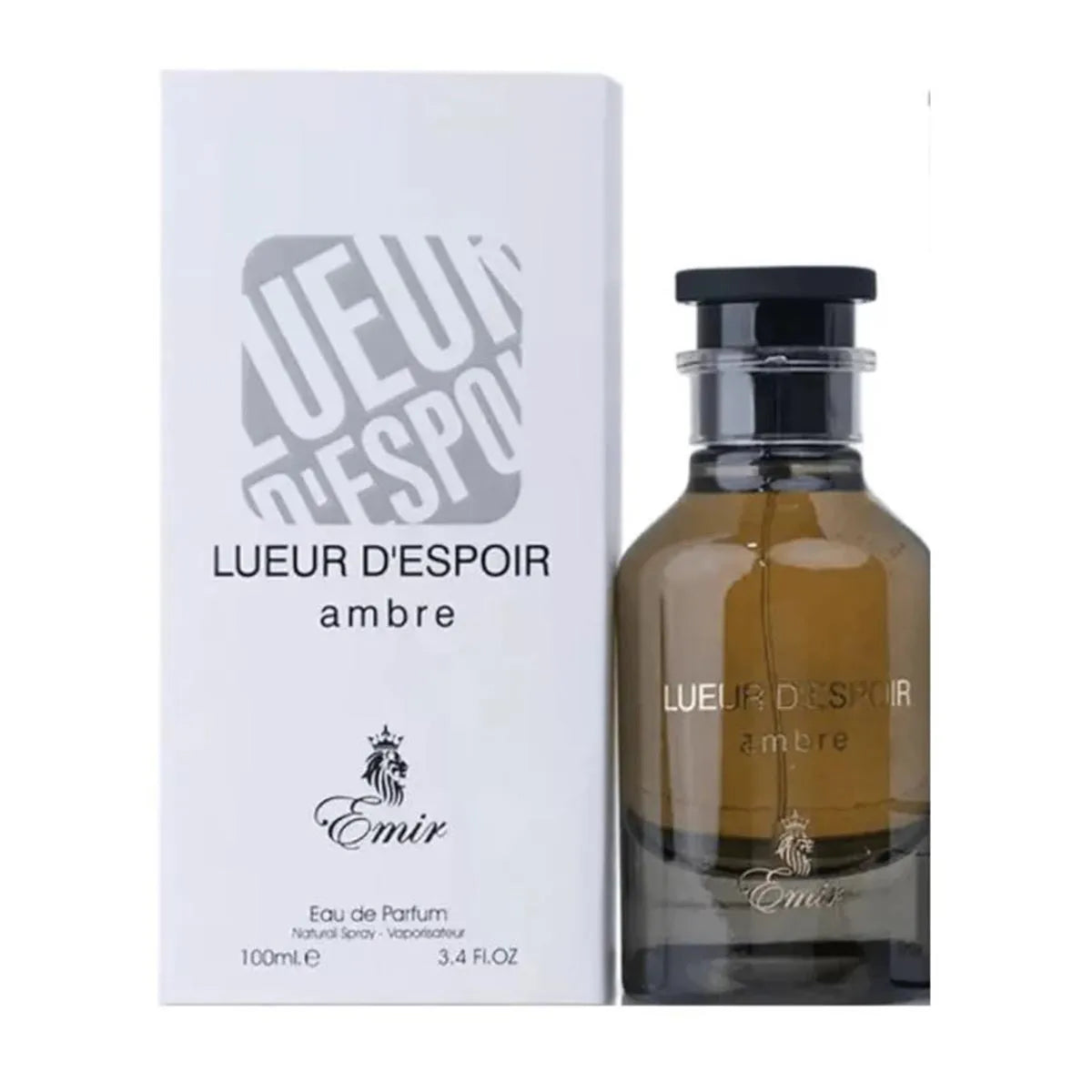 Paris Corner Emir Lueur Despoir Ambree Eau De Parfum 100ml Spray - Orient Perfumes Portugal