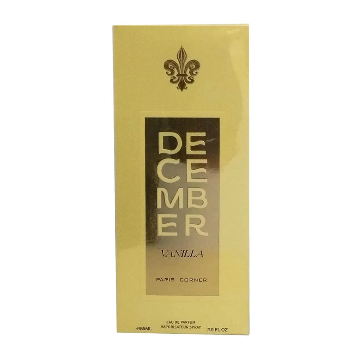 Paris Corner December Vanilla Eau De Parfum 85ml Spray - Perfume Original na Orient Perfumes Portugal