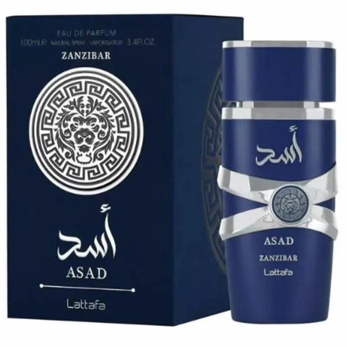 LATTAFA ASAD ZANZIBAR EAU DE PARFUM SPRAY 100ML - Orient Perfumes Portugal