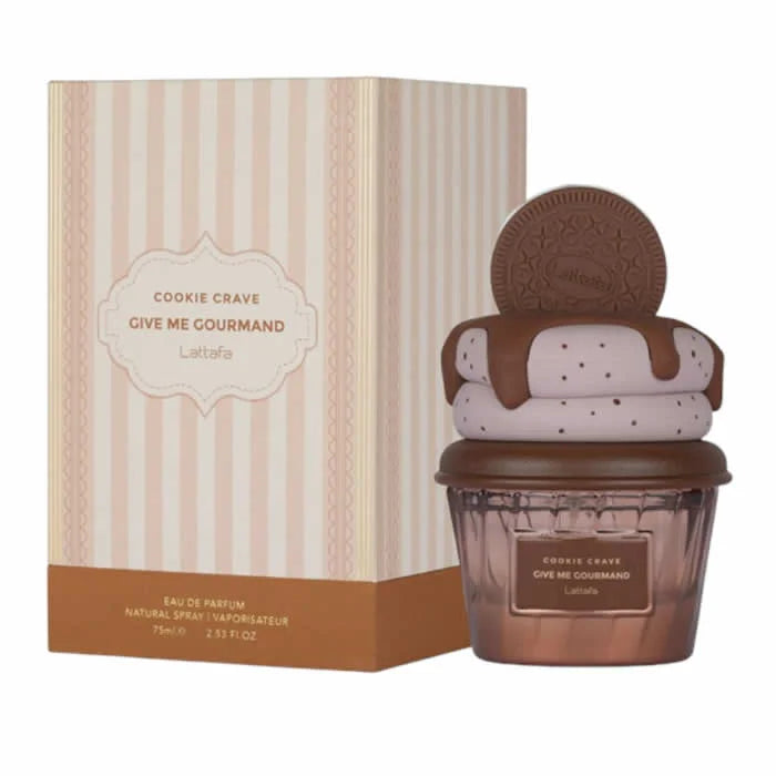 Lattafa Give Me Gourmand Cookie Crave Eau De Parfum Spray 75ml - Orient Perfumes Portugal