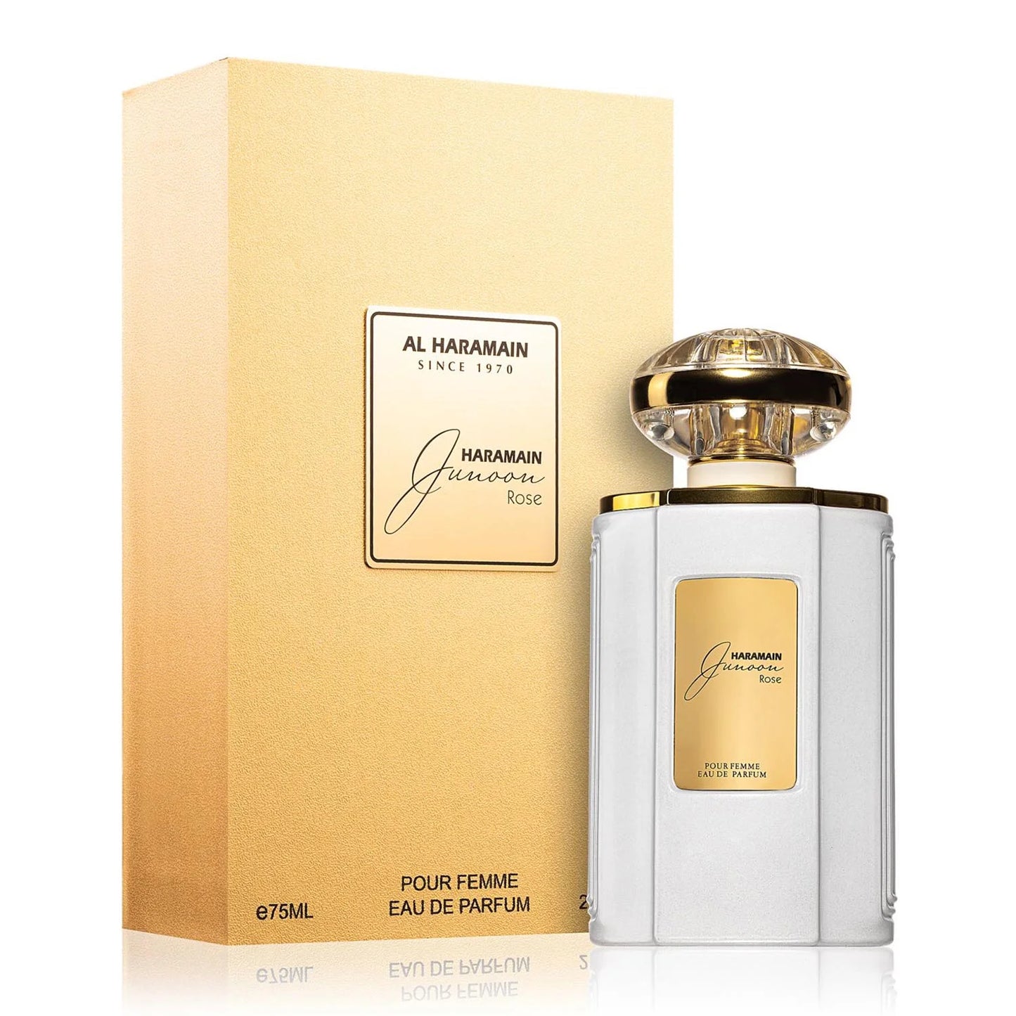 Al Haramain Junoon Rose Eau De Parfum Pour Femme 75ml Spray | Orient Perfumes
