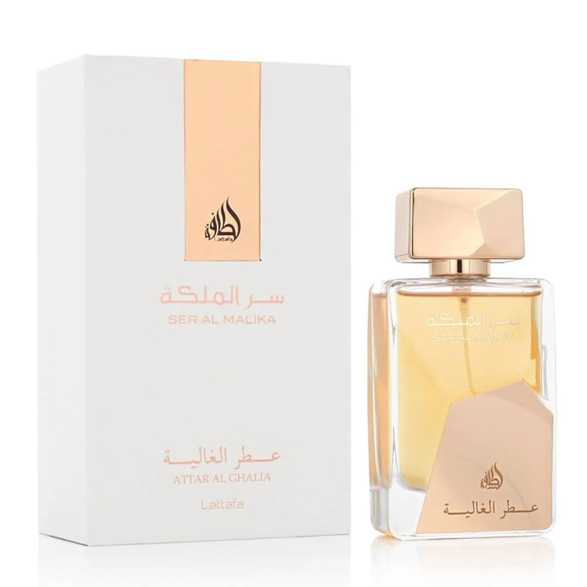 Lattafa Ser Al Malika Eau De Parfum Attar Al Ghalia 100ml Spray - Orient Perfumes Portugal