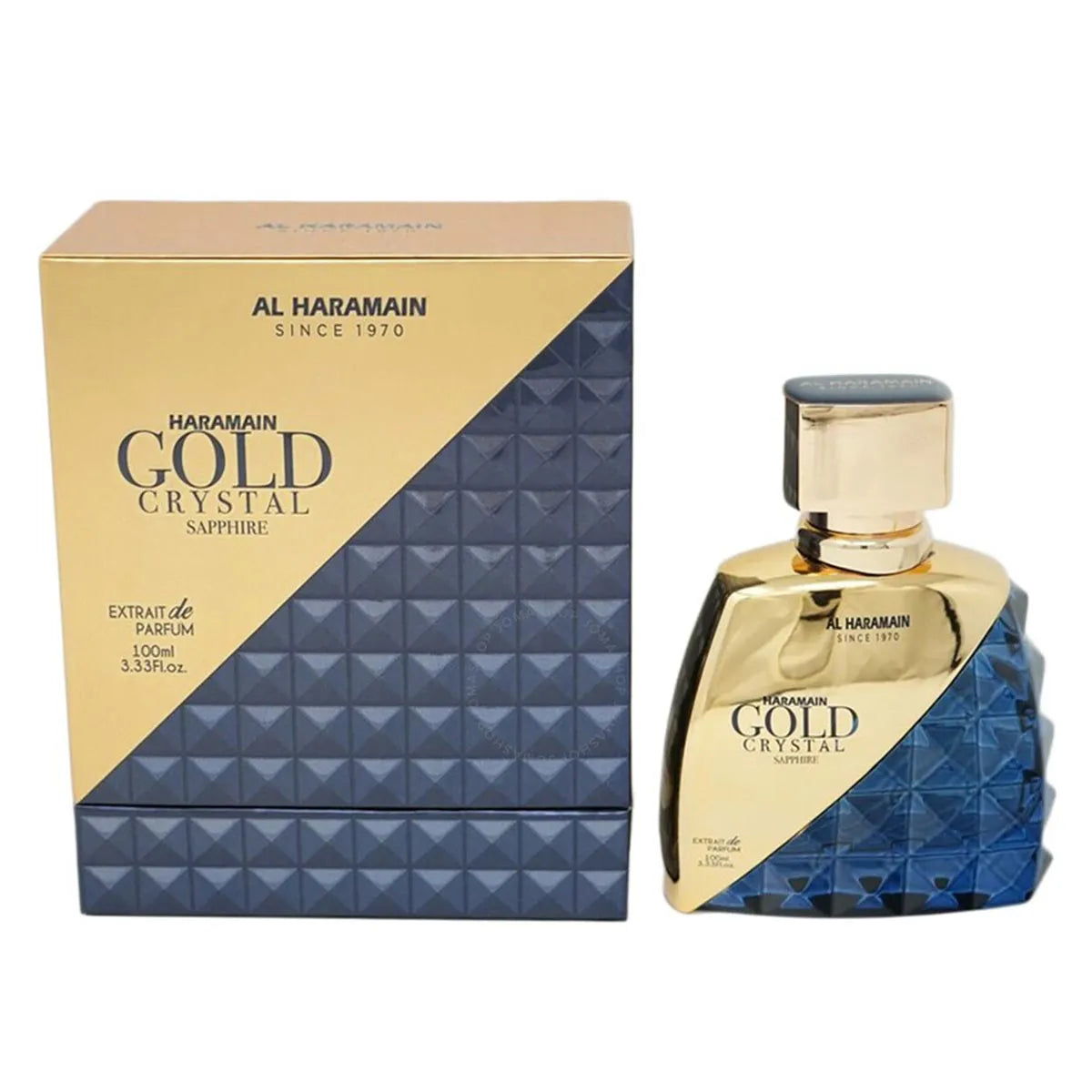 Al Haramain Gold Crystal Sapphire Extracto De Perfume 100ml - Perfume Original na Orient Perfumes Portugal