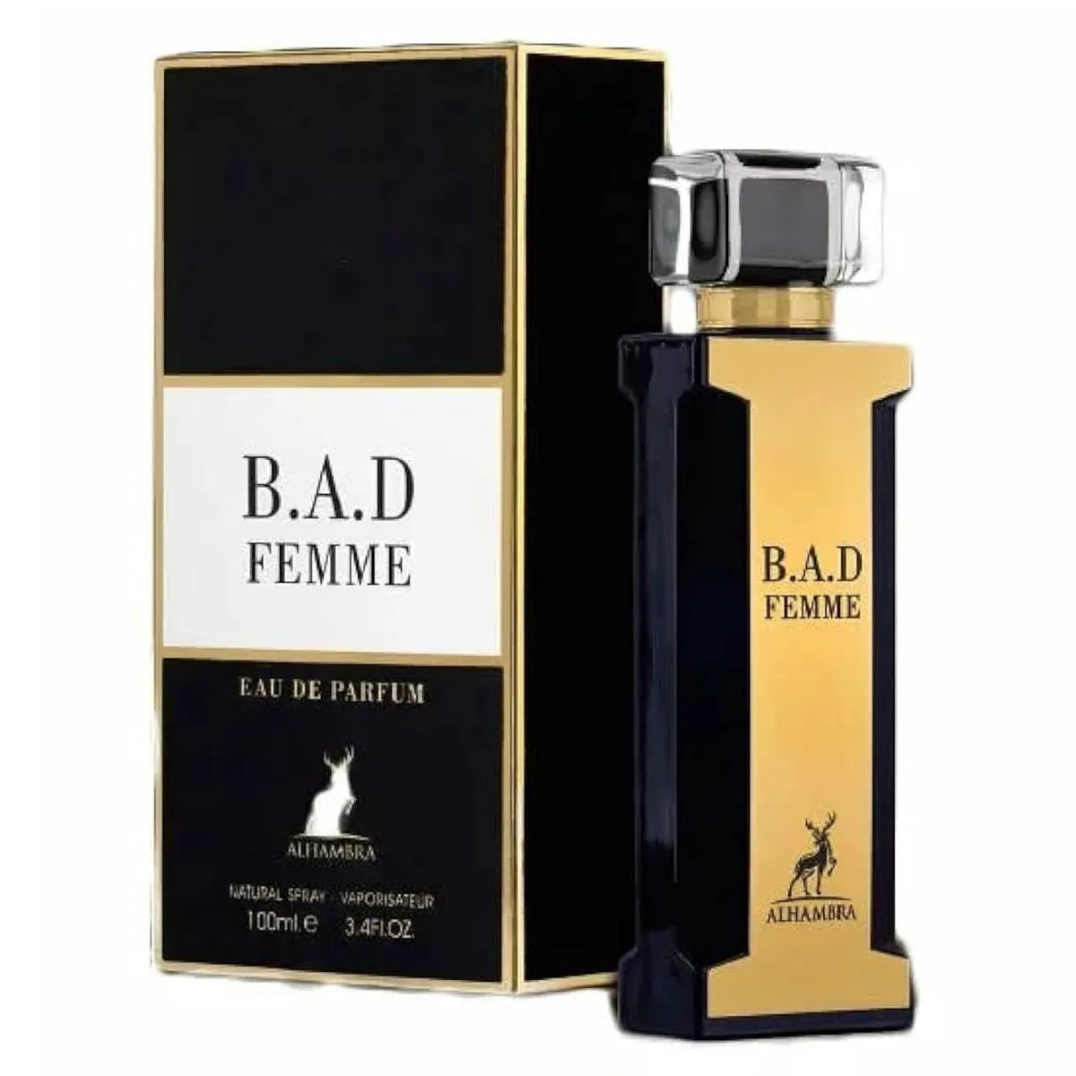 Lattafa B A D Femme Eau De Parfum 100ml Spray - Orient Perfumes Portugal