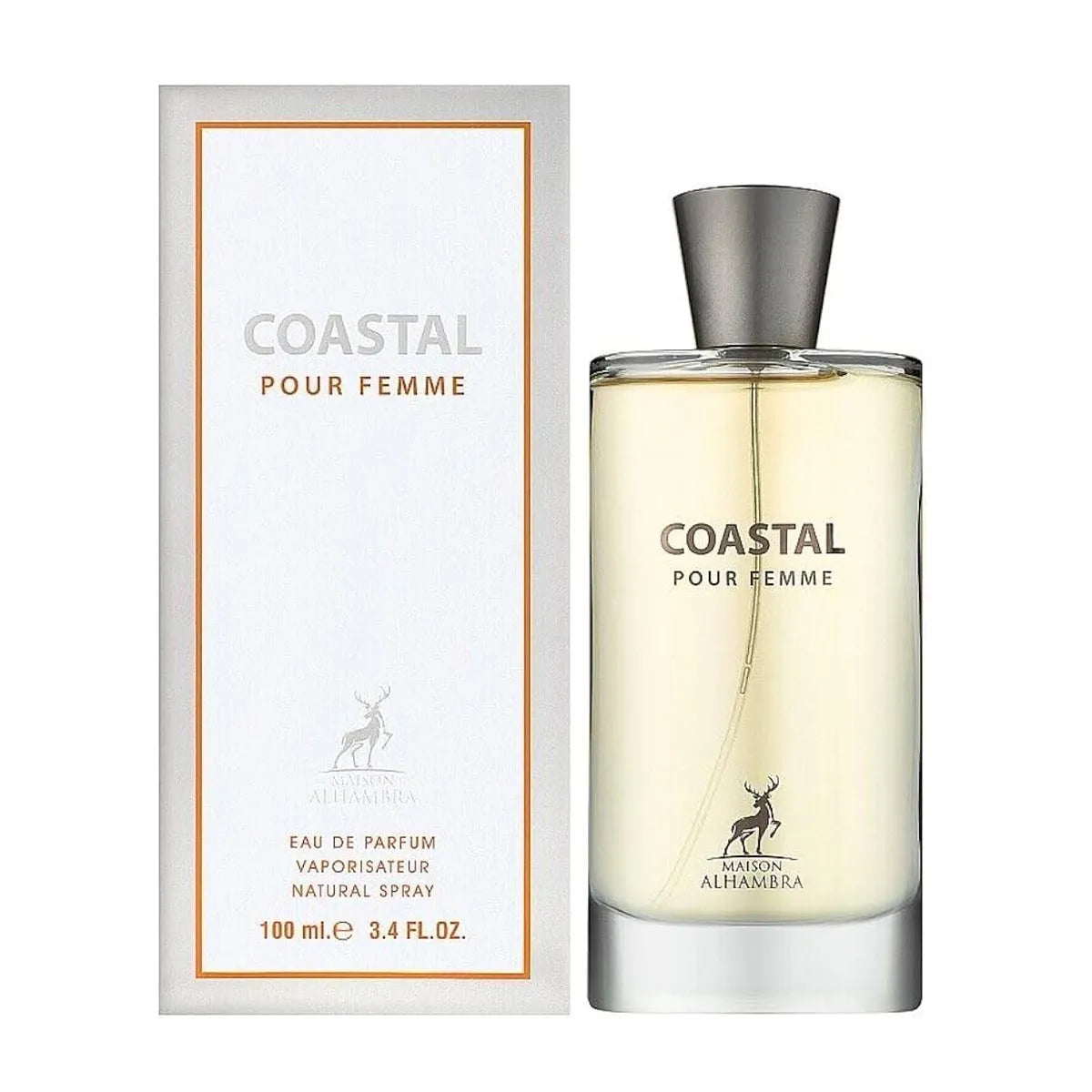 Maison Alhambra Coastal Eau De Parfum Pour Femme 100ml Spray - Orient Perfumes Portugal