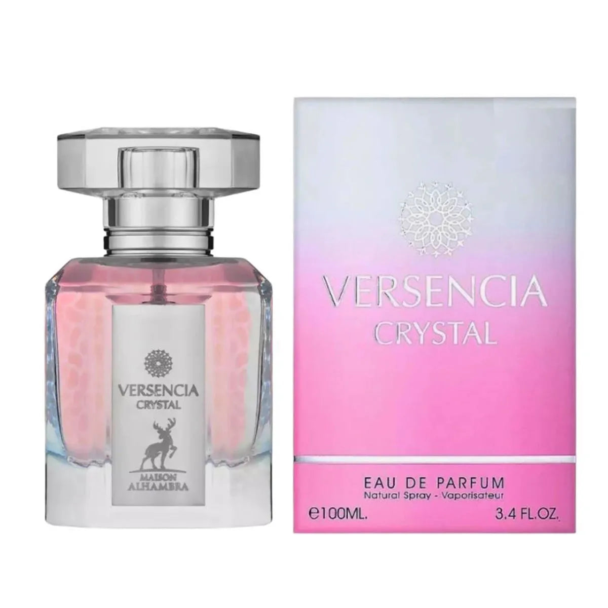 Maison Alhambra Versencia Crystal Eau De Parfum 100ml Spray - Orient Perfumes Portugal
