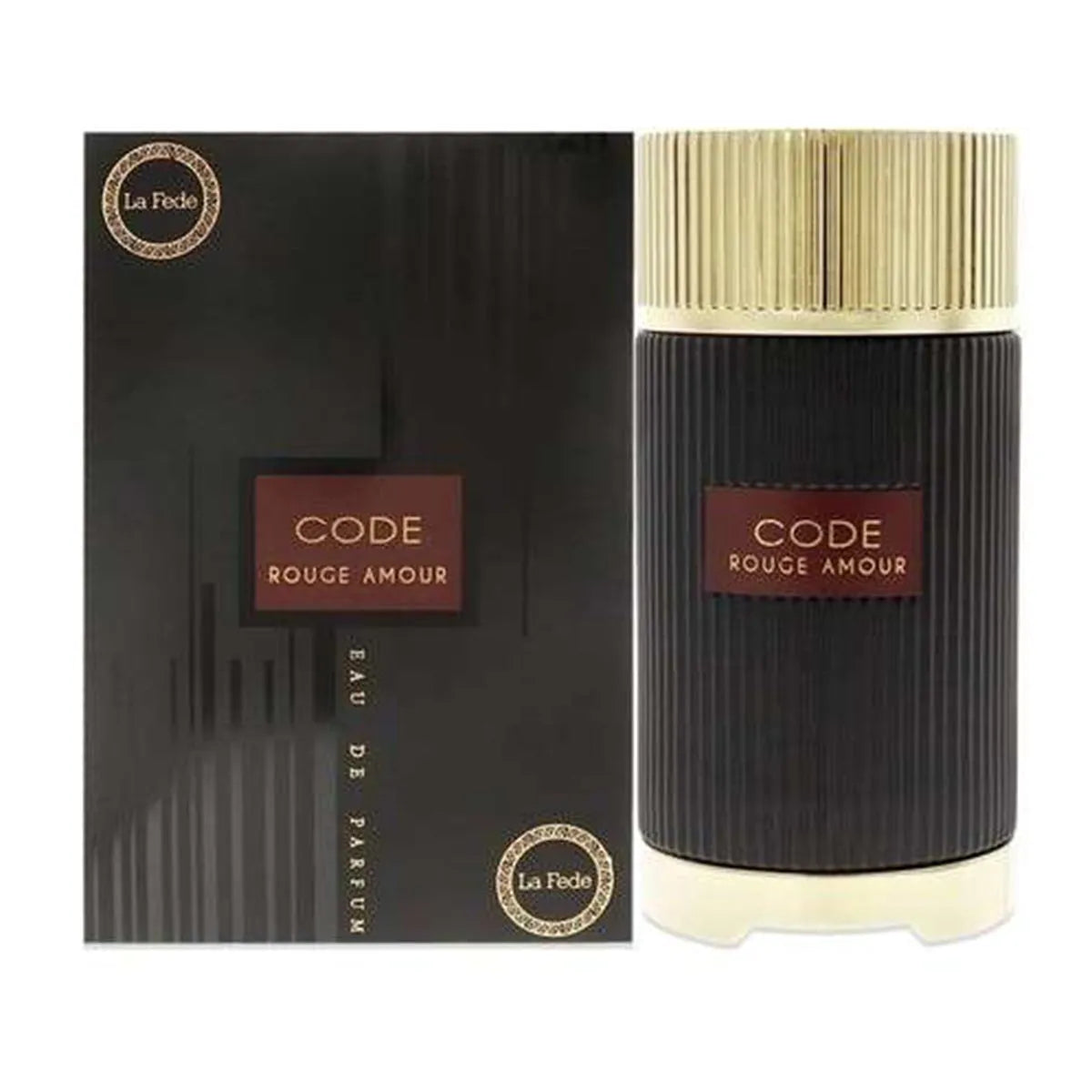 Khadlaj Perfumes La Fede Code Rouge Amour Eau De Parfum 100ml - Orient Perfumes Portugal
