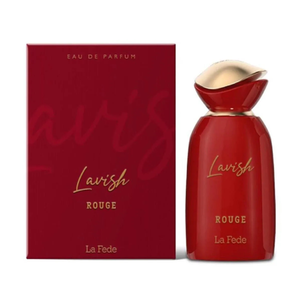 Khadlaj Perfumes La Fede Lavish Rouge Eau De Parfum 100ml - Orient Perfumes Portugal