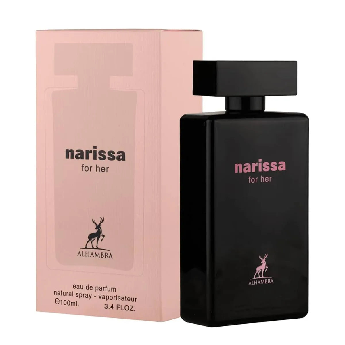 Maison Alhambra Narissa For Her Eau De Parfum 100ml Spray - Orient Perfumes Portugal