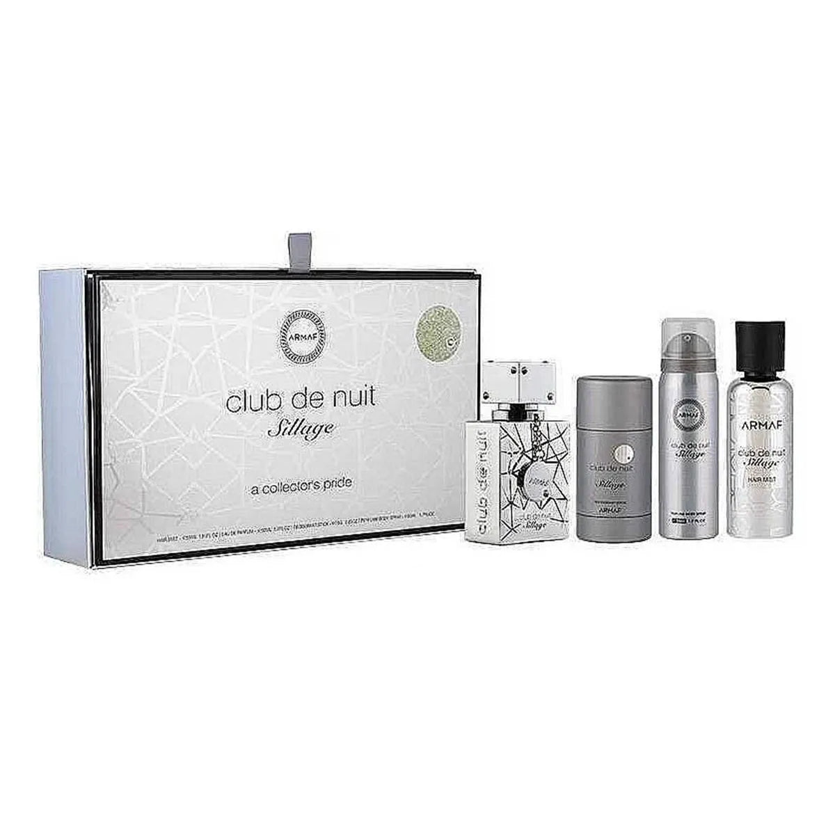 Armaf Club De Nuit Sillage Eau De Parfum 30un Spray Hair Mist 55ml Desodorante Stick 75ml Spray Corporal Perfumado 50mlvaporizador - Orient Perfumes Portugal