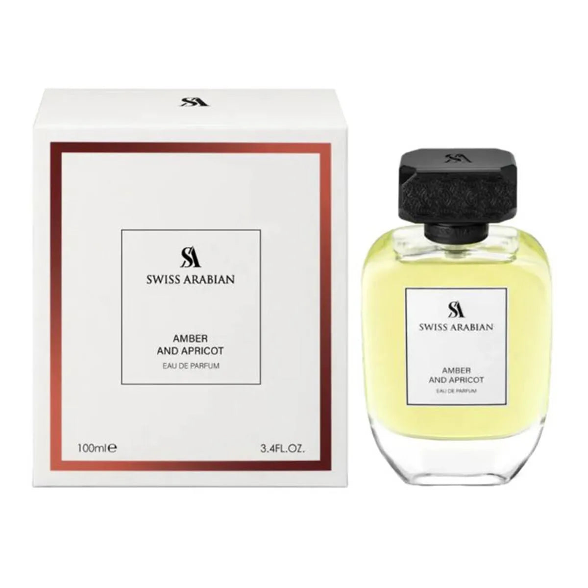 Swiss Arabian Amber and Apricot Eau De Parfum 100ml Spray - Orient Perfumes Portugal
