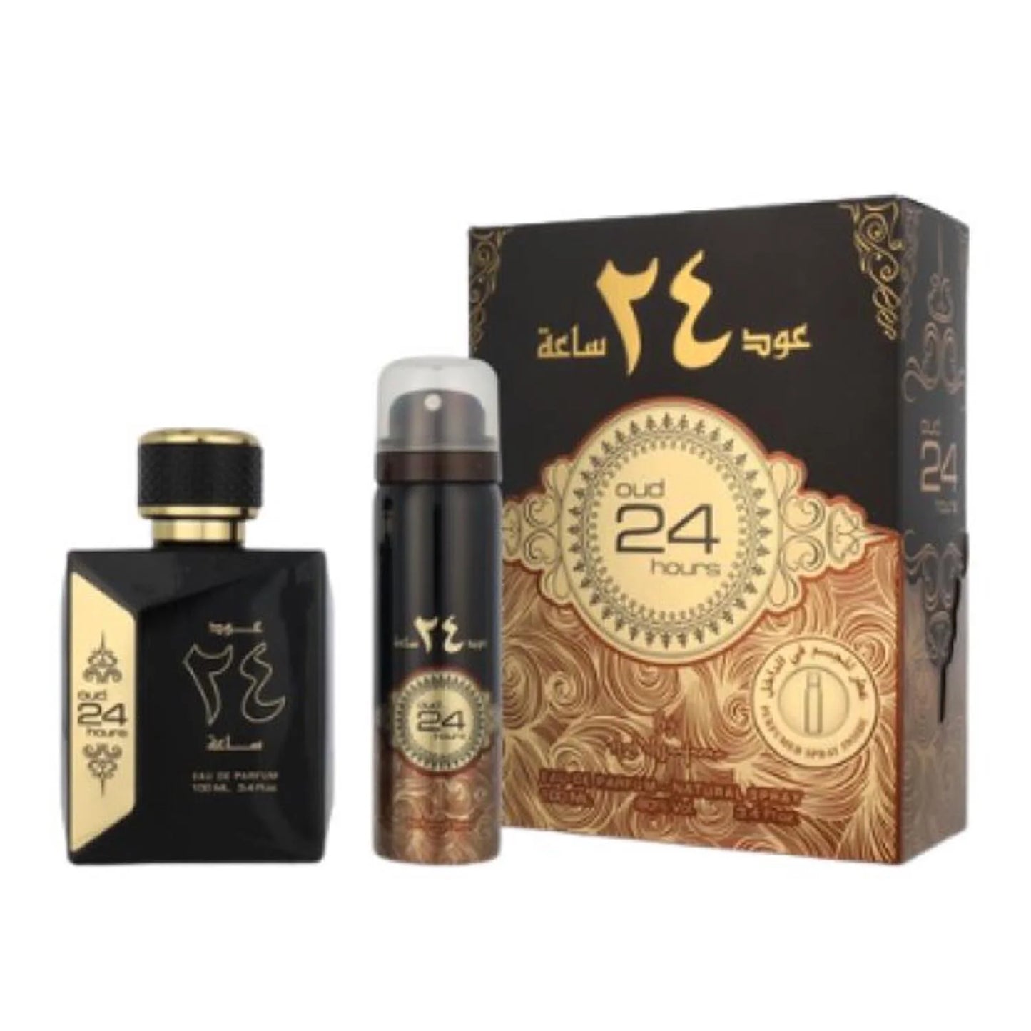Ard Al Zaafaran Al Zaafaran Oud 24 Hours Eau De Parfum 100ml Spray Desodorante 24h 50ml Spray | Orient Perfumes