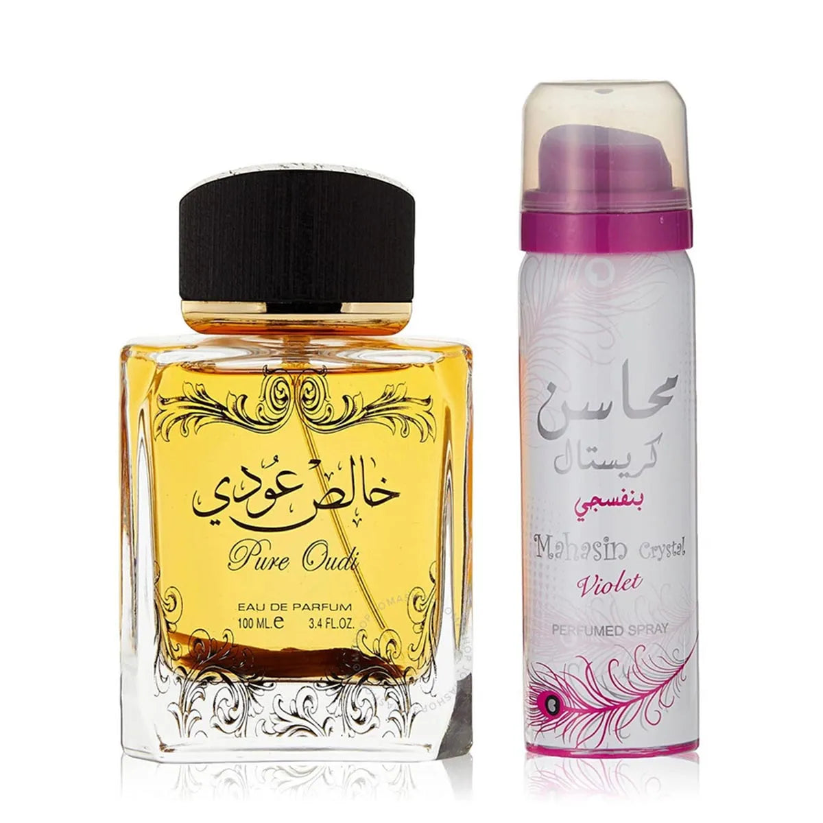 Lattafa Pure Oudi Eau De Parfum 100ml Spray Desodorante 50ml Spray - Orient Perfumes Portugal