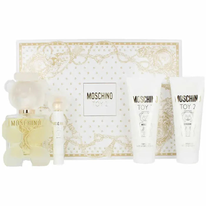 Moschino Toy 2 Eau De Parfum Spray 100ml Set 4 Pieces - Perfume Original na Orient Perfumes Portugal