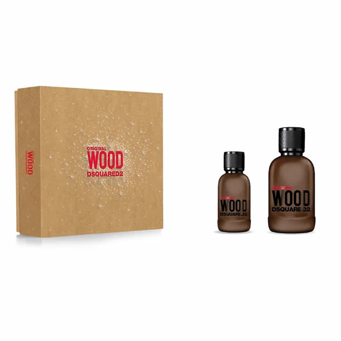 Dsquared2 Original Wood Eau De Parfum Spray 100ml Set 2 Piezas - Orient Perfumes Portugal