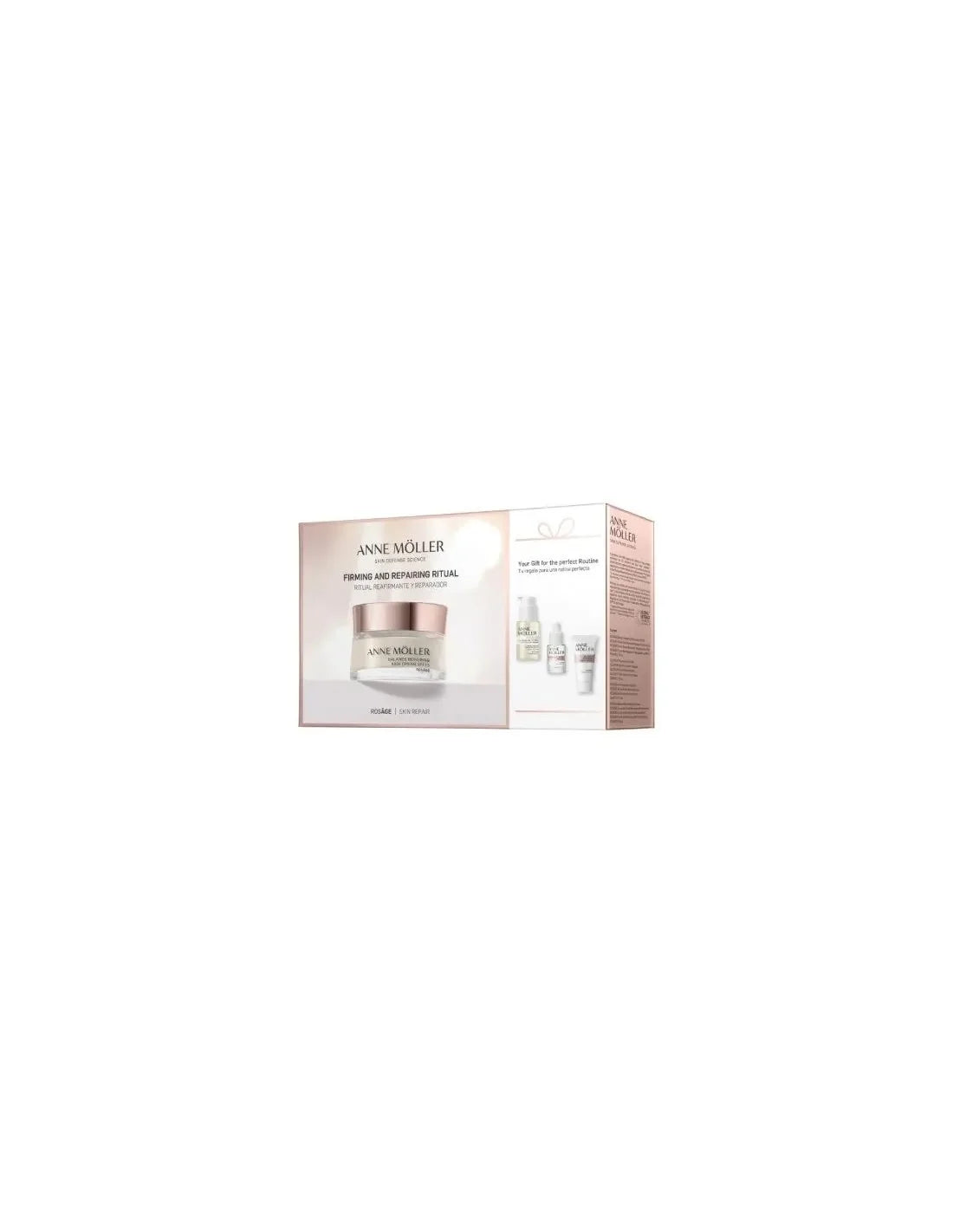 Anne Möller Rosâge Crema Rica Reparadora Reequilibrante Spf15 Estojo 4 Peças