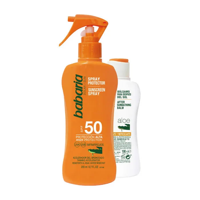 Babaria Spray Protector Spf50 200ml Set 2 Piezas - Orient Perfumes Portugal