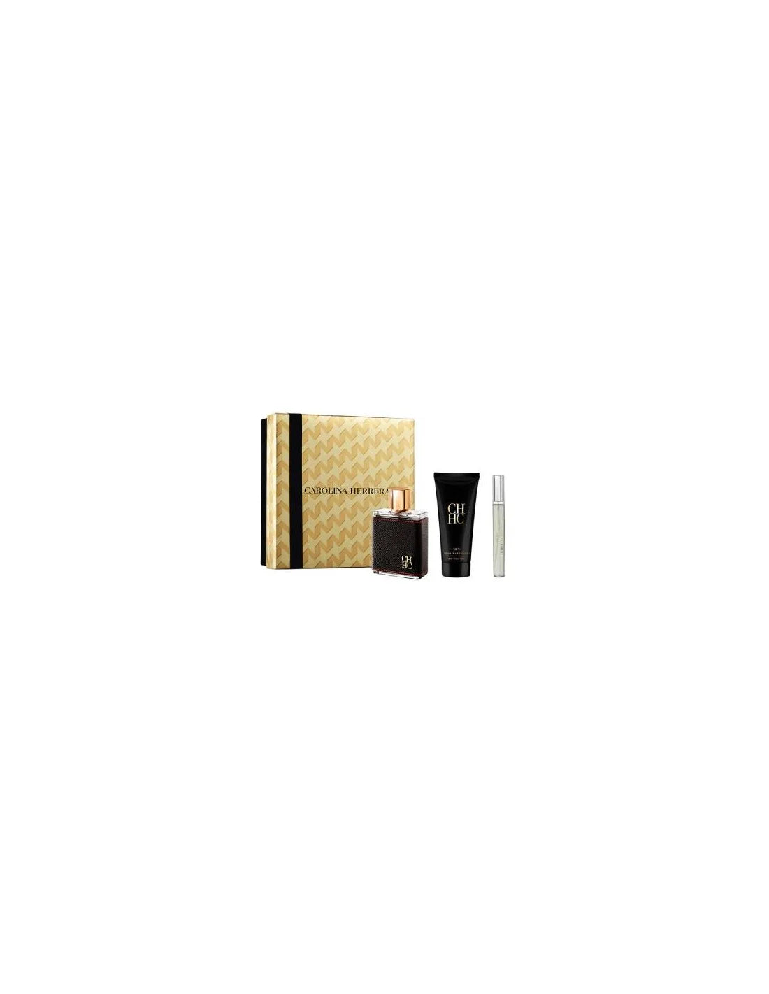 Carolina Herrera Estuche Ch Men Eau De Toilette 100ml 0ml Balsamo After Shave 100ml - Orient Perfumes Portugal