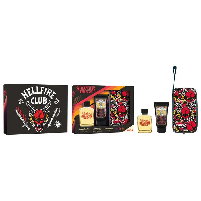 Stranger Things Men Eau De Toilette Spray 100ml Set 3 Piezas - Orient Perfumes Portugal