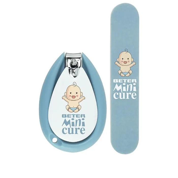 Beter Lote Minicure Bebé Azul 2 Peças