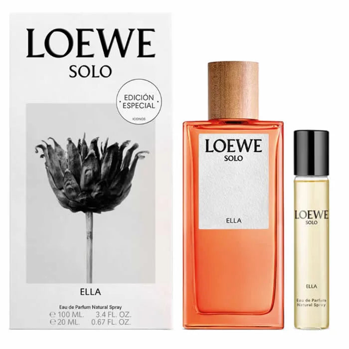 Loewe Solo Ella Eau De Parfum Spray 100ml Set 2 Piezas - Orient Perfumes Portugal