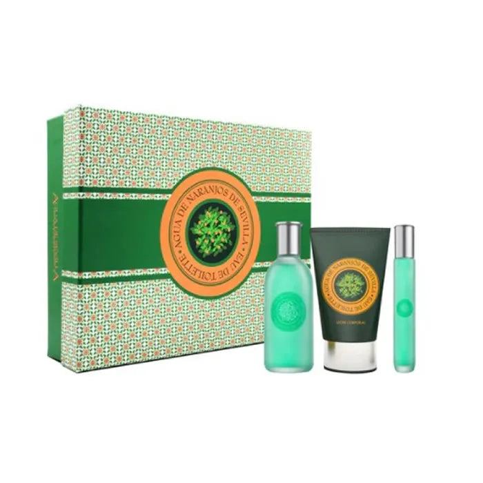 Aire De Sevilla Agua De Naranjos Eau De Toilette Spray 125ml Set 3 Piezas - Orient Perfumes Portugal