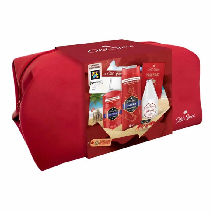 Old Spice Captain Set 4 Piezas - Orient Perfumes Portugal