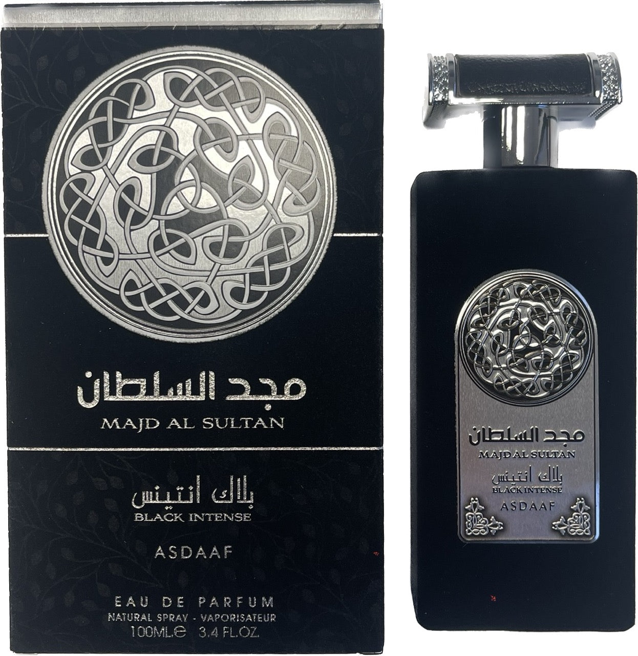 Majd Al Sultan Black Intenso EDP 100ml