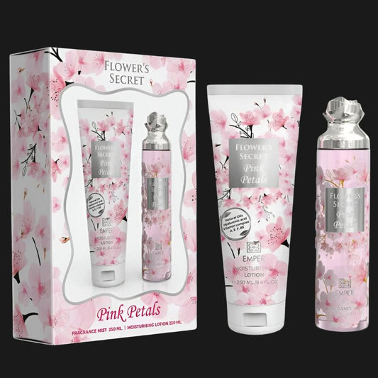 Flower'S Secret Pink Petals – Emper – Mist 250ml and Lotion 250ml