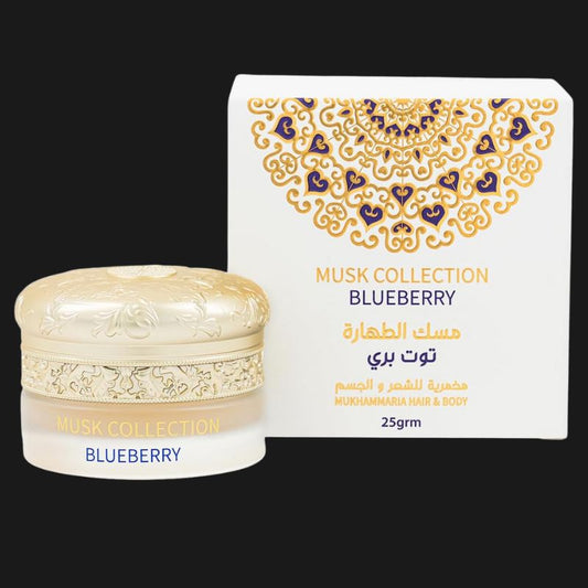 Musk Tahara Mukhammaria Blueberry | Vaselina Perfumada 25g
