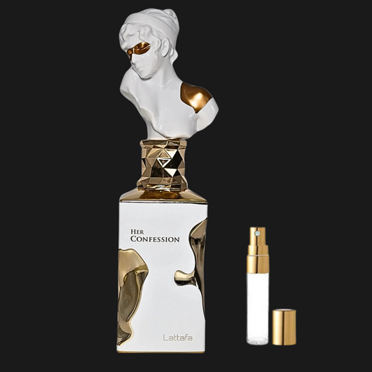 Decante Her Lattafa - Her Confession - Lattafa Eau de Parfum Feminino 2ML