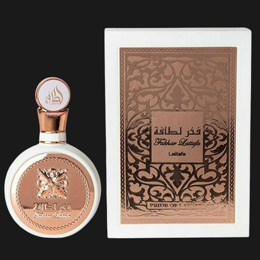 Fakhar Rose Perfume Lattafa Unissex Eau de Parfum 100ml Floral Oriental