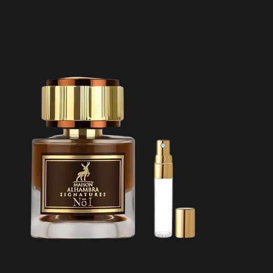Decant Maison Alhambra Signatures No. I - Eau de Parfum Unissex Oriental Amadeirado