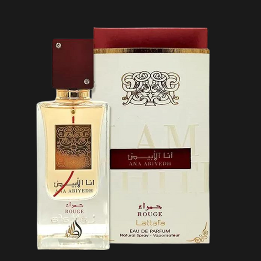 Lattafa Ana Abiyedh Rouge Eau de Parfum Unissex 60ml