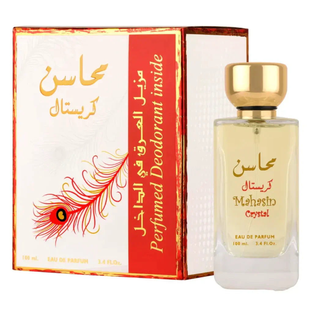 Mahasin Crystal RED + Deo EDP 100ml