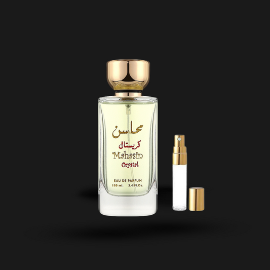 Decant Lattafa Mahasin Crystal Eau de Parfum  | Perfume de Luxo Oriental