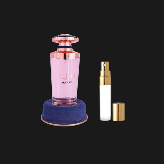 Decant Lattafa Mayar Eau de Parfum - Fragrância Floral Luxuosa 5ML