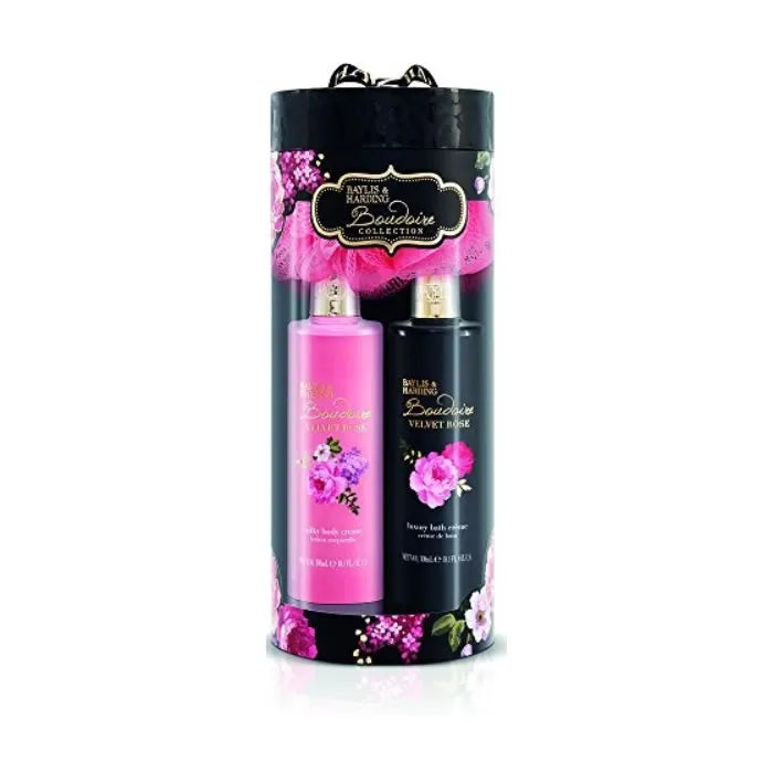 Baylis And Harding Boudoire Velvet Rose Shower Sensations Set 3 Piezas 2018 - Orient Perfumes Portugal